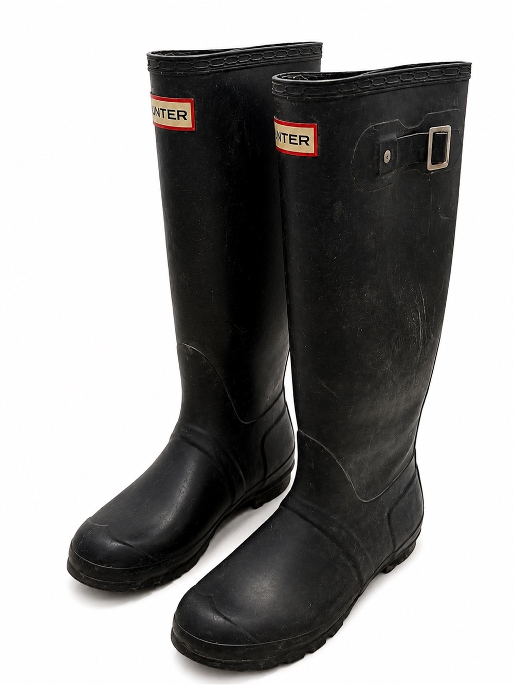 Hunter Original Tall Insulated Rain Boots Black | Women’s Size 8